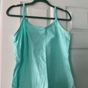Light teal tank top/camisole never worn